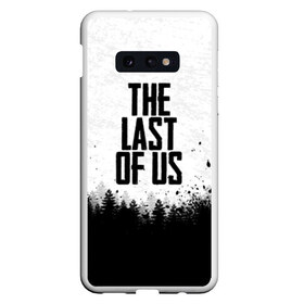 Чехол для Samsung S10E с принтом THE LAST OF US в Екатеринбурге, Силикон | Область печати: задняя сторона чехла, без боковых панелей | gamer | player | stels | the last of us | the last of us part 2 | бегун | джоэл | каннибалы | охотники | сталкер | топляк | цикады | щелкун | элли