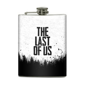 Фляга с принтом THE LAST OF US в Екатеринбурге, металлический корпус | емкость 0,22 л, размер 125 х 94 мм. Виниловая наклейка запечатывается полностью | gamer | player | stels | the last of us | the last of us part 2 | бегун | джоэл | каннибалы | охотники | сталкер | топляк | цикады | щелкун | элли