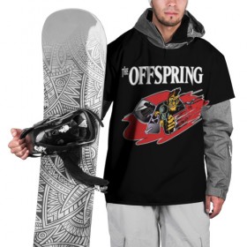 Накидка на куртку 3D с принтом Offspring в Екатеринбурге, 100% полиэстер |  | offspring | ofspring | punk | rock | the offspring | группы | музыка | офспринг | оффспринг | панк | рок
