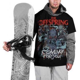 Накидка на куртку 3D с принтом Offspring в Екатеринбурге, 100% полиэстер |  | offspring | ofspring | punk | rock | the offspring | группы | музыка | офспринг | оффспринг | панк | рок