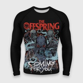 Мужской рашгард 3D с принтом Offspring в Екатеринбурге,  |  | offspring | ofspring | punk | rock | the offspring | группы | музыка | офспринг | оффспринг | панк | рок