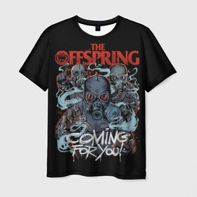 Мужская футболка 3D с принтом Offspring в Екатеринбурге, 100% полиэфир | прямой крой, круглый вырез горловины, длина до линии бедер | offspring | ofspring | punk | rock | the offspring | группы | музыка | офспринг | оффспринг | панк | рок