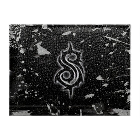 Обложка для студенческого билета с принтом Slipknot. в Екатеринбурге, натуральная кожа | Размер: 11*8 см; Печать на всей внешней стороне | 3d | slipknot | абстракция | брызги красок | гранж | лого | логотип | металл | музыка | ню метал группа | рок | слипкнот | текстура | эмблема