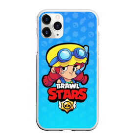 Чехол для iPhone 11 Pro Max матовый с принтом Jessie - BRAWL STARS в Екатеринбурге, Силикон |  | brawl | bull | colt | crow | el primo | game | games | jessie | leon | moba | online | penny | poco | shelly | spike | star | stars | wanted | брав | бравл | браво | звезда | звезды | игра | игры | лого | моба | онлайн | старс