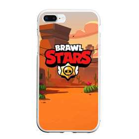 Чехол для iPhone 7Plus/8 Plus матовый с принтом BRAWL STARS (Карта) в Екатеринбурге, Силикон | Область печати: задняя сторона чехла, без боковых панелей | brawl | bull | colt | crow | el primo | game | games | leon | moba | online | penny | poco | shelly | spike | star | stars | wanted | брав | бравл | браво | звезда | звезды | игра | игры | лого | моба | онлайн | старс