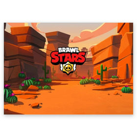 Поздравительная открытка с принтом BRAWL STARS (Карта) в Екатеринбурге, 100% бумага | плотность бумаги 280 г/м2, матовая, на обратной стороне линовка и место для марки
 | brawl | bull | colt | crow | el primo | game | games | leon | moba | online | penny | poco | shelly | spike | star | stars | wanted | брав | бравл | браво | звезда | звезды | игра | игры | лого | моба | онлайн | старс