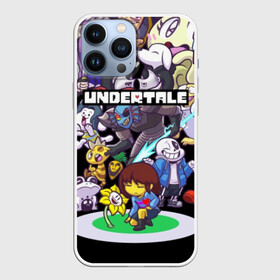 Чехол для iPhone 13 Pro Max с принтом UNDERTALE в Екатеринбурге,  |  | Тематика изображения на принте: annoying | asriel | chara | dog | frisk | game | games | papyrus | sans | tale | under | undertale | азриэль | андертейл | игра | игры | надоедливая | надоедливые | папирус | санс | собака | собаки | фриск | чара