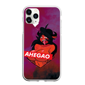 Чехол для iPhone 11 Pro Max матовый с принтом Demon Ahegao в Екатеринбурге, Силикон |  | Тематика изображения на принте: ahegao | anime | kawaii | manga | аниме | ахегао | кавай | манга