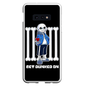 Чехол для Samsung S10E с принтом Undertale в Екатеринбурге, Силикон | Область печати: задняя сторона чехла, без боковых панелей | animation | chara | comic | dub | flowey | frisk | megalovania | papyrus | sans | undertale comic dub | андертейл | папирус | подземная | санс | сказка