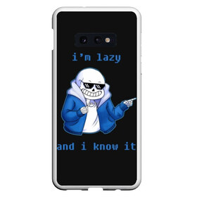 Чехол для Samsung S10E с принтом Undertale в Екатеринбурге, Силикон | Область печати: задняя сторона чехла, без боковых панелей | animation | chara | comic | dub | flowey | frisk | megalovania | papyrus | sans | undertale comic dub | андертейл | папирус | подземная | санс | сказка