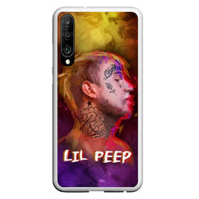 Чехол для Honor P30 с принтом Lil Peep ART в Екатеринбурге, Силикон | Область печати: задняя сторона чехла, без боковых панелей | 