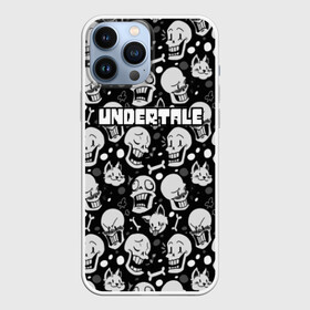 Чехол для iPhone 13 Pro Max с принтом UNDERTALE в Екатеринбурге,  |  | Тематика изображения на принте: game | undertale | азриэль дримурр | альфис | андайн | андертейл | асгор дримурр | добро | дьявол | зло | игра | игры | кости | меттатон | папирус | санс | стрела | ториэль | трезубец | фриск | чара | черный