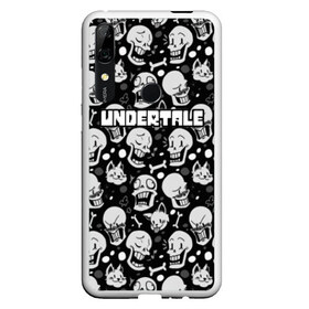 Чехол для Honor P Smart Z с принтом UNDERTALE в Екатеринбурге, Силикон | Область печати: задняя сторона чехла, без боковых панелей | game | undertale | азриэль дримурр | альфис | андайн | андертейл | асгор дримурр | добро | дьявол | зло | игра | игры | кости | меттатон | папирус | санс | стрела | ториэль | трезубец | фриск | чара | черный