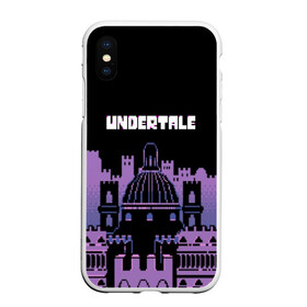 Чехол для iPhone XS Max матовый с принтом UNDERTALE в Екатеринбурге, Силикон | Область печати: задняя сторона чехла, без боковых панелей | game | undertale | азриэль дримурр | альфис | андайн | андертейл | асгор дримурр | добро | дьявол | зло | игра | игры | кости | меттатон | папирус | санс | стрела | ториэль | трезубец | фриск | чара | черный