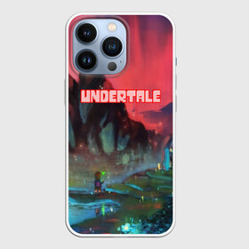 Чехол для iPhone 13 Pro с принтом Undertale в Екатеринбурге,  |  | Тематика изображения на принте: game | undertale | азриэль дримурр | альфис | андайн | андертейл | асгор дримурр | добро | дьявол | зло | игра | игры | кости | меттатон | папирус | санс | стрела | ториэль | трезубец | фриск | чара | черный