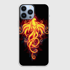 Чехол для iPhone 13 Pro Max с принтом Огненный Феникс в Екатеринбурге,  |  | Тематика изображения на принте: огненный феникс