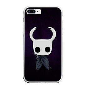 Чехол для iPhone 7Plus/8 Plus матовый с принтом Hollow Knight в Екатеринбурге, Силикон | Область печати: задняя сторона чехла, без боковых панелей | hollow knight | детская | для детей | игра | компьютерная игра | королевство | рыцарь | темный рыцарь | холлов кнайт | экшен