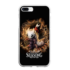 Чехол для iPhone 7Plus/8 Plus матовый с принтом Hollow Knight Silksong в Екатеринбурге, Силикон | Область печати: задняя сторона чехла, без боковых панелей | hollow knight | игра | игры