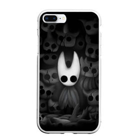 Чехол для iPhone 7Plus/8 Plus матовый с принтом Hollow Knight в Екатеринбурге, Силикон | Область печати: задняя сторона чехла, без боковых панелей | hollow knight | детская | для детей | игра | компьютерная игра | королевство | рыцарь | темный рыцарь | холлов кнайт | экшен