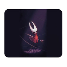 Коврик для мышки прямоугольный с принтом Hollow Knight в Екатеринбурге, натуральный каучук | размер 230 х 185 мм; запечатка лицевой стороны | hollow knight | детская | для детей | игра | компьютерная игра | королевство | рыцарь | темный рыцарь | холлов кнайт | экшен