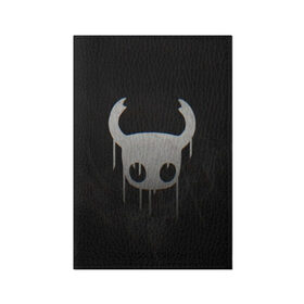 Обложка для паспорта матовая кожа с принтом Hollow Knight в Екатеринбурге, натуральная матовая кожа | размер 19,3 х 13,7 см; прозрачные пластиковые крепления | hollow knight | детская | для детей | игра | компьютерная игра | королевство | рыцарь | темный рыцарь | холлов кнайт | экшен