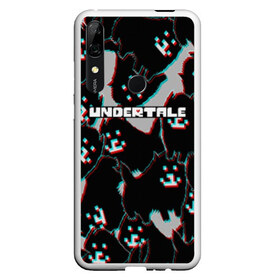 Чехол для Honor P Smart Z с принтом Undertale (Надоедливый пёс) в Екатеринбурге, Силикон | Область печати: задняя сторона чехла, без боковых панелей | 3d | glitch | pixel | undertale | андертейл | без глаз | глитч | игра | надоедливая собака | надоедливый пес | надпись | пиксель | пикселя | подземная история | текстура