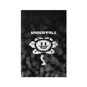 Обложка для паспорта матовая кожа с принтом Undertale. в Екатеринбурге, натуральная матовая кожа | размер 19,3 х 13,7 см; прозрачные пластиковые крепления | 3d | pixel | undertale | абстракция | андертейл | геометрия | игра | надпись | пиксель | пикселя | подземная история | текстура | цветок