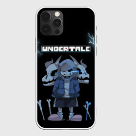 Чехол для iPhone 12 Pro Max с принтом Undertale в Екатеринбурге, Силикон |  | 3d | hp | pixel | sans | undertale | абстракция | андертейл | геометрия | гроза | игра | кости | молния | надпись | пиксель | пикселя | подземная история | текстура