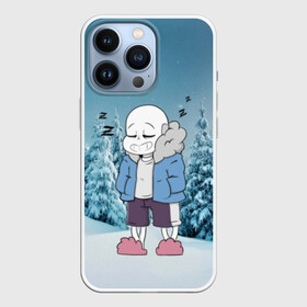 Чехол для iPhone 13 Pro с принтом Sans Winter в Екатеринбурге,  |  | sans and snow | sans simulator | sans undertale | undertale | undertale 2 | undertale comics | undertale комикс | андертейл | санс | санс undertale | санс и снег | сэнс | ундертэйл