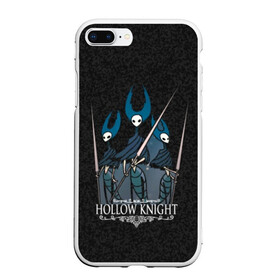 Чехол для iPhone 7Plus/8 Plus матовый с принтом Hollow Knight (Богомол) в Екатеринбурге, Силикон | Область печати: задняя сторона чехла, без боковых панелей | 3d | cherry magic | hollow knight | mantis | богомол | игра | лорды | полый рыцарь | холлоу найт