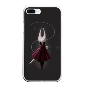 Чехол для iPhone 7Plus/8 Plus матовый с принтом Hollow Knight в Екатеринбурге, Силикон | Область печати: задняя сторона чехла, без боковых панелей | hollow knight | детская | для детей | игра | компьютерная игра | королевство | рыцарь | темный рыцарь | холлов кнайт | экшен