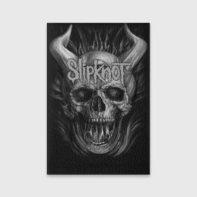 Обложка для паспорта матовая кожа с принтом Slipknot в Екатеринбурге, натуральная матовая кожа | размер 19,3 х 13,7 см; прозрачные пластиковые крепления | band | corey taylor | jim root | metal | mick thomson | music | official | альтернативный | глэм | готик | гранж | метал | музыка | пост | рок | хард