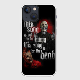 Чехол для iPhone 13 mini с принтом Slipknot в Екатеринбурге,  |  | band | corey taylor | jim root | metal | mick thomson | music | official | альтернативный | глэм | готик | гранж | метал | музыка | пост | рок | слипкнот | хард