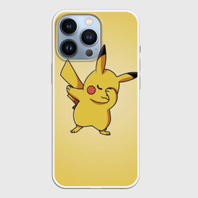 Чехол для iPhone 13 Pro с принтом Pikachu Pika Pika в Екатеринбурге,  |  | pika | pikachu | аниме | детская | детям | игры | молния | мышка | мышь | пика | пикачу | покемон | покемоны