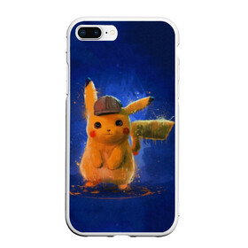 Чехол для iPhone 7Plus/8 Plus матовый с принтом Pikachu Pika Pika в Екатеринбурге, Силикон | Область печати: задняя сторона чехла, без боковых панелей | pika | pikachu | аниме | детская | детям | игры | молния | мышка | мышь | пика | пикачу | покемон | покемоны