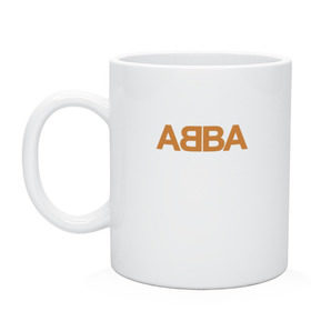 Кружка с принтом ABBA в Екатеринбурге, керамика | объем — 330 мл, диаметр — 80 мм. Принт наносится на бока кружки, можно сделать два разных изображения | абба | агнета | анни фрид | брур | бьорн | коллектив | музыка | швеция