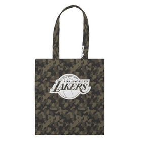 Сумка 3D повседневная с принтом Los Angeles Lakers Camo в Екатеринбурге, 100% полиэстер | Плотность: 200 г/м2; Размер: 34×35 см; Высота лямок: 30 см | camo | lakers | los angeles lakers | nba | баскетбол | камуфляж | лос анджелес лейкерс | нба | спорт | хаки