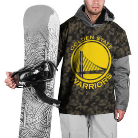Накидка на куртку 3D с принтом Golden State Warriors camo в Екатеринбурге, 100% полиэстер |  | golden state | golden state warriors | nba | warriors | баскетбол | голден стэйт | голден стэйт уорриорз | камуфляж | нба | спорт | уорриорз camo | хаки