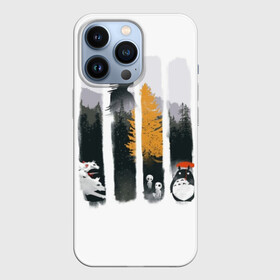 Чехол для iPhone 13 Pro с принтом Четыре хранителя леса в Екатеринбурге,  |  | anime | forest | meme | my neighbor | protectors | tokyo | totoro | аниме | гибли | иероглиф | манга | миядзаки | мой сосед | стиль | тоторо | фентези | хаяо | япония