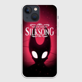 Чехол для iPhone 13 mini с принтом Hollow Knight: SILKSONG в Екатеринбурге,  |  | game | games | ghosts | godmaster | hollow | hornet | knight | metroidvania | silksong | zote | гримм | зот | игра | игры | квиррел | найт | песня | полый | призраки | пустой | рыцарь | силксонг | холлоу | хорнет | шелк