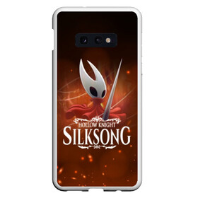 Чехол для Samsung S10E с принтом Hollow Knight SILKSONG в Екатеринбурге, Силикон | Область печати: задняя сторона чехла, без боковых панелей | game | games | ghosts | godmaster | hollow | hornet | knight | metroidvania | silksong | zote | гримм | зот | игра | игры | квиррел | найт | песня | полый | призраки | пустой | рыцарь | силксонг | холлоу | хорнет | шелк