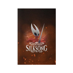 Обложка для паспорта матовая кожа с принтом Hollow Knight: SILKSONG в Екатеринбурге, натуральная матовая кожа | размер 19,3 х 13,7 см; прозрачные пластиковые крепления | game | games | ghosts | godmaster | hollow | hornet | knight | metroidvania | silksong | zote | гримм | зот | игра | игры | квиррел | найт | песня | полый | призраки | пустой | рыцарь | силксонг | холлоу | хорнет | шелк