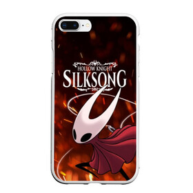 Чехол для iPhone 7Plus/8 Plus матовый с принтом Hollow Knight SILKSONG в Екатеринбурге, Силикон | Область печати: задняя сторона чехла, без боковых панелей | game | games | ghosts | godmaster | hollow | hornet | knight | metroidvania | silksong | zote | гримм | зот | игра | игры | квиррел | найт | песня | полый | призраки | пустой | рыцарь | силксонг | холлоу | хорнет | шелк