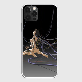 Чехол для iPhone 12 Pro Max с принтом Ghost in the shell v 2 в Екатеринбурге, Силикон |  | anime | black. | ghost in the shell | motoko | аниме | мотоко | призрак в доспехах | чёрный