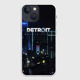 Чехол для iPhone 13 mini с принтом DETROIT: BECOME HUMAN в Екатеринбурге,  |  | action | ai | android | connor | dbhpk19 | detroit become human | game | rk 800 | rk 900 | андроиды | детектив | игра | игры | интерактивное кино | кара | коннор | логотип | маркус | роботы | фирменный стиль | экшн