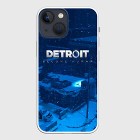 Чехол для iPhone 13 mini с принтом DETROIT:BECOME HUMAN в Екатеринбурге,  |  | action | ai | android | connor | dbhpk19 | detroit become human | game | rk 800 | rk 900 | андроиды | детектив | игра | игры | интерактивное кино | кара | коннор | логотип | маркус | роботы | фирменный стиль | экшн