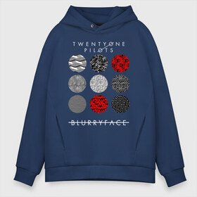 Мужское худи Oversize хлопок с принтом TWENTY ONE PILOTS (TOP) в Екатеринбурге, френч-терри — 70% хлопок, 30% полиэстер. Мягкий теплый начес внутри —100% хлопок | боковые карманы, эластичные манжеты и нижняя кромка, капюшон на магнитной кнопке | 21 pilots | 21p | bandito | blurryface | chlorine | joshua | music | ned | rock | top | trench | twenty one pilots | tyler | бандито | группа | музыка | нэд | рок | тренч