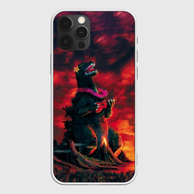Чехол для iPhone 12 Pro Max с принтом Укулеле в Екатеринбурге, Силикон |  | godzilla | king of the monsters | годзила | годзилла 2 | король монстров