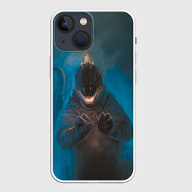 Чехол для iPhone 13 mini с принтом Blue в Екатеринбурге,  |  | godzilla | king of the monsters | годзила | годзилла 2 | король монстров