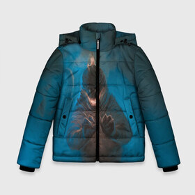 Зимняя куртка для мальчиков 3D с принтом Blue в Екатеринбурге, ткань верха — 100% полиэстер; подклад — 100% полиэстер, утеплитель — 100% полиэстер | длина ниже бедра, удлиненная спинка, воротник стойка и отстегивающийся капюшон. Есть боковые карманы с листочкой на кнопках, утяжки по низу изделия и внутренний карман на молнии. 

Предусмотрены светоотражающий принт на спинке, радужный светоотражающий элемент на пуллере молнии и на резинке для утяжки | godzilla | king of the monsters | годзила | годзилла 2 | король монстров